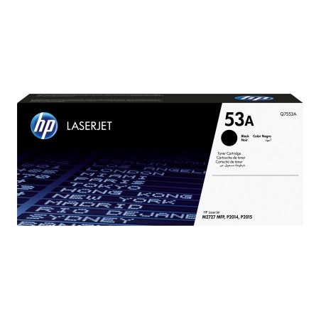 HP 53A Black Toner Q7553A - High-Quality Print, 3000 Pages, Reliable & Affordable
